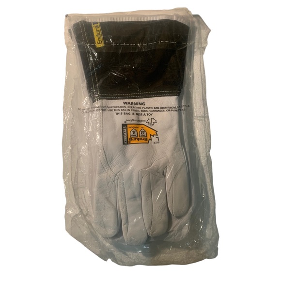 NWT Superior Glove Endura® Cut Resistant Welding Goatskin Leather Kevlar 2 Pairs - Picture 5 of 5